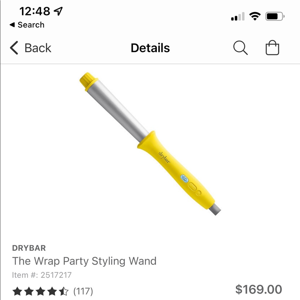 Drybar The Wrap Party Styling/Curling Wand
